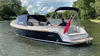 Electric Interboat Intender 820 introduction and Thames trial