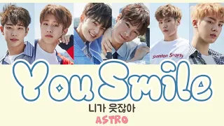 You Smile(니가 웃잖아)/ASTRO【日本語訳・カナルビ】