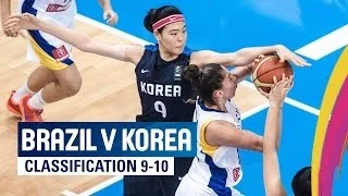 Brazil v Korea - Classification 9-10 - 2014 FIBA U17 World Championship for women