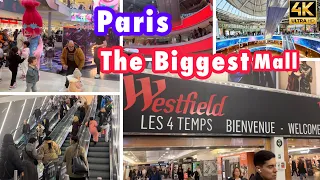 Paris  France 🇫🇷 Westfield The Biggest Shopping  Mall In Paris / Walkthrough November 2023