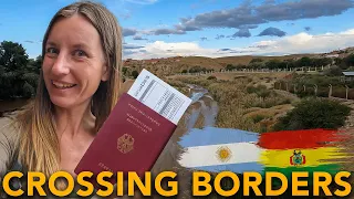 Crossing the borders between Argentina and Bolivia | La Quiaca - Villazon