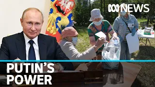 Russians are voting on whether to extend Vladimir Putin's presidency until 2036 | ABC news