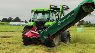 Kverneland Grass Gear Demonstration with Power Farming New Zealand