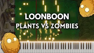 Loonboon - Piano Tutorial / Cover (Plants vs. Zombies) FREE MIDI