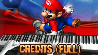 🎹 Mario Kart DS - Credits (Full Version) On Piano