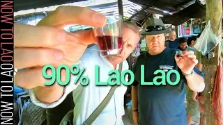 Luang Prabang Laos | Rice Whiskey Distillery and Pak Ou Caves on the Mekong by Slow Boat |Now to Lao