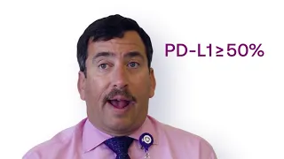 How does PD-L1 impact treatment options for lung cancer?