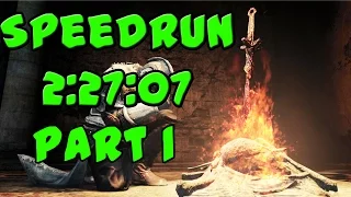 Dark Souls 2 Speedrun - ALL BOSSES in 2:27:07 (with BOTH DLCs) - PART 1