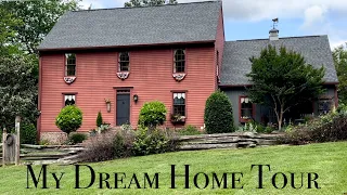 Gorgeous Saltbox Home Tour~Antiques & Primitive Lovers Dream!