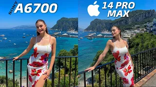 Sony A6700 vs iPhone 14 Pro Max Camera Test