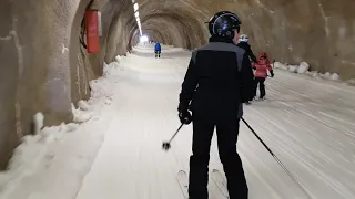 Silvretta Montafon Hochjoch Ski-Tunnel 22.02.2020