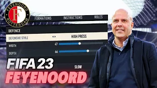 Recreate Arne Slot’s 4-2-3-1 Feyenoord Tactics in FIFA 22 (works on FIFA 23)