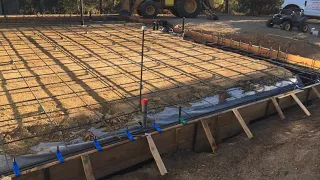 Rebar and anchor bolt layout