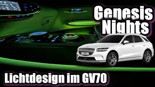 Genesis Electrified GV70 Nightlife