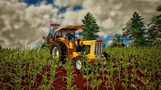 CBT  aplicando fertilizante na plantação de milho - Farming Simulator 22