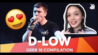 D-LOW | Grand Beatbox Battle 2018 Compilation | Reaction