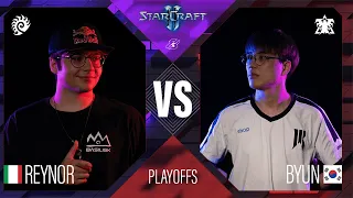 Reynor vs. ByuN // Gamers8 featuring StarCraft  // Quarter Finals