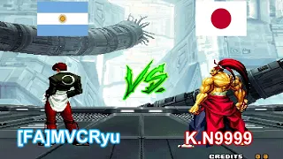 SNK vs. Capcom - SVC Chaos Super Plus - [FA]MVCRyu vs K.N9999