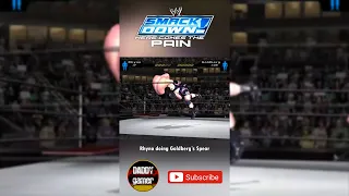 Rhyno doing Goldberg's Spear | WWE SmackDown! Here Comes the Pain