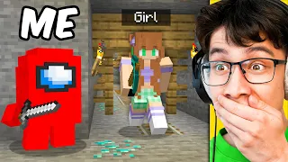 I Fooled My Friend as IMPOSTER in Minecraft