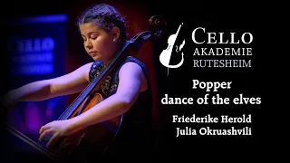 Popper "dance of the elves" - Friederike Herold (14 yo) & Julia Okruashvili