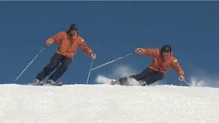 Урок 21 - Скорость, положение корпуса и ног в горных лыжах