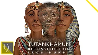 King Tut Mummy RECONSTRUCTION (Tutankhamun) Ancient Egypt