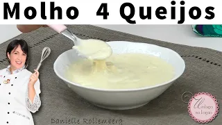 Como fazer Molho 4 Queijos delicioso  •111