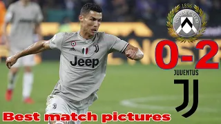 Udinese vs Juventus 0-2, Best match pictures - Highlights Serie A 6/10/2018