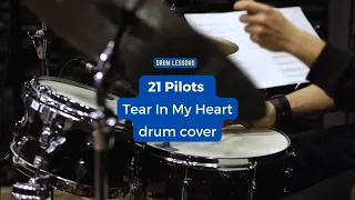TWENTY ONE PILOTS - TEAR IN MY HEART - DRUM COVER BY MARIANA