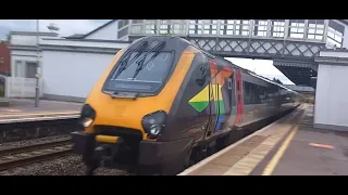 Tones and Trains at Speed at Bridgwater and Cogload Junction! And 220005's new pride livery!