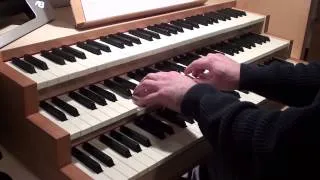 William Byrd - Pavane (The Earl of Salisbury, organ)