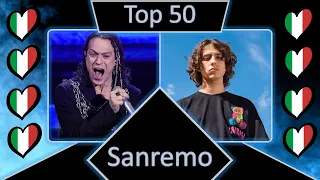 Sanremo 2020-2024 Top 50