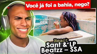 VOCÊ JA FOI A BAHIA??? - ››REACT‹‹ Sant & LP Beatzz – SSA pt. Luedji Luna, Vandal