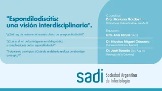 Espondilodiscitis: una visión interdisciplinaria