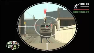 GTA San Andreas - Wrong Side of the Tracks - Big Smoke mission 3 - Sniper Rifle