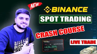 Binance Spot Trading Full Course | Spot Trading For Beginners 2024