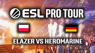 HIT! Elazer VS HeroMarine - FINAL - ZvT - ESL Open Cup #75 EU - polski komentarz