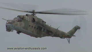 2012 Wings Over Whiteman Air Show Mi-24 Hind demonstration (Sunday)