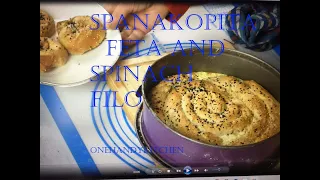 So Easy Spanakopita Cheese And Spinach Pie