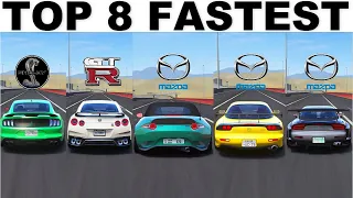 Top 12 Fastest Cars in Assetto Corza (All Tuned)