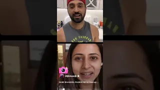 Sargun ji ek Joke Sunaoo 😀 Diljit dosanjh live with Sargun mehta