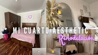 REMODELANDO MI CUARTO | *Aesthetic