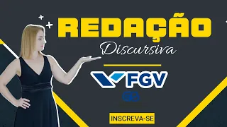 Redação Discursiva - Banca FGV - Giancarla Bombonato