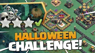 3 ÉTOILES SUR LE CHALLENGE D'HALLOWEEN ?! Clash of Clans