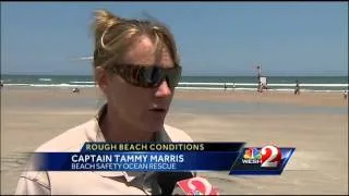 Rip currents keep lifeguards busy along Volusia's shoreline