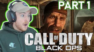 Royal Marine Plays Call Of Duty Black Ops For The First Time! Part 1