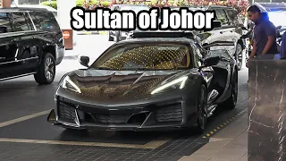 SULTAN OF JOHOR'S CORVETTE C8 Z06 SPOTTED IN KL | SUPERCARS in MALAYSIA