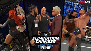 WWE Elimination Chamber 2024 Full Show Prediction Highlights WWE 2K23