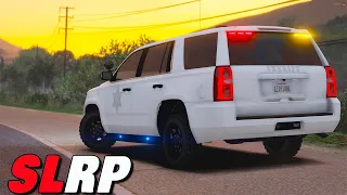 Unmarked Ghost Tahoe - Refusal to sign citation | FiveM SLRP Roleplay GTA 5